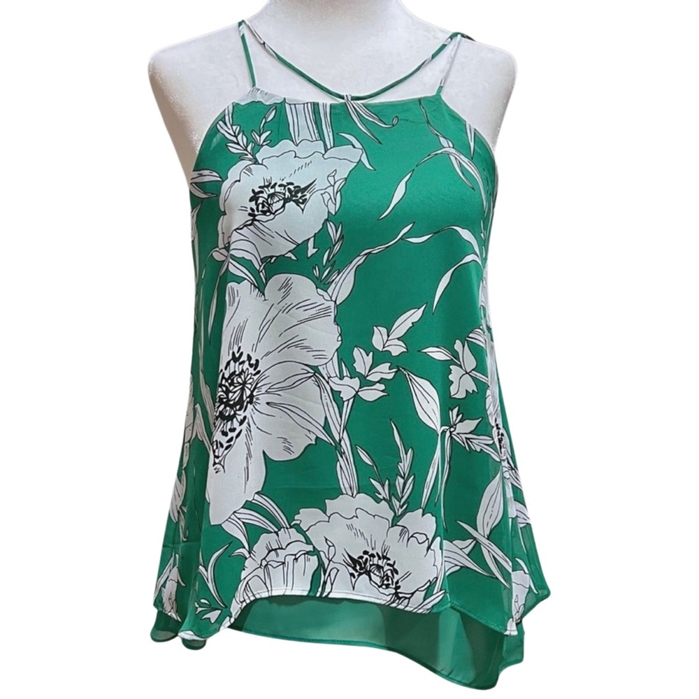 SIENNA SKY‎ Green Floral Top